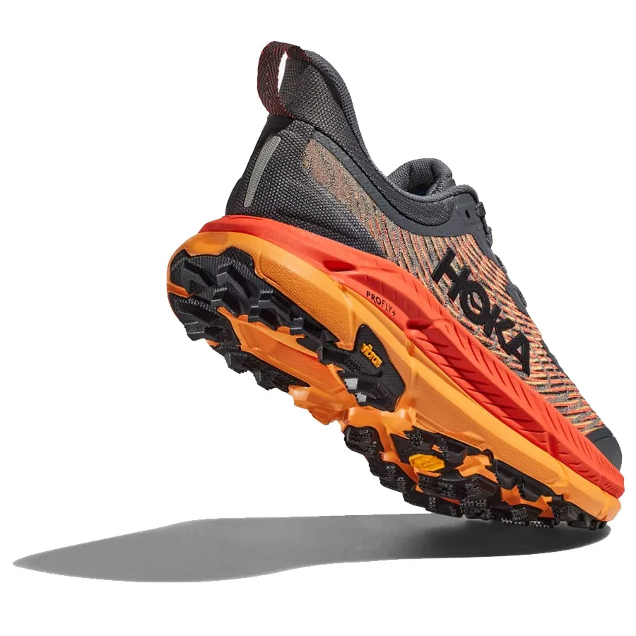 Hoka One One Mafate Speed 4 Naranja Gris