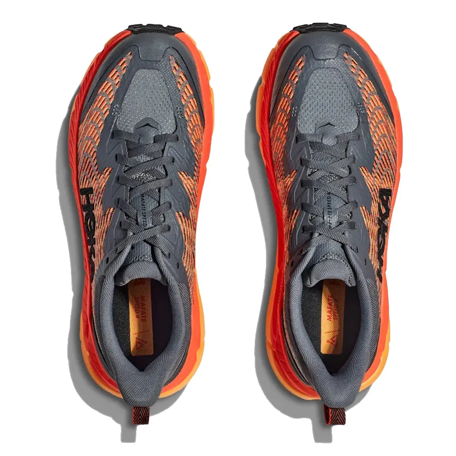 Hoka One One Mafate Speed 4 Naranja Gris