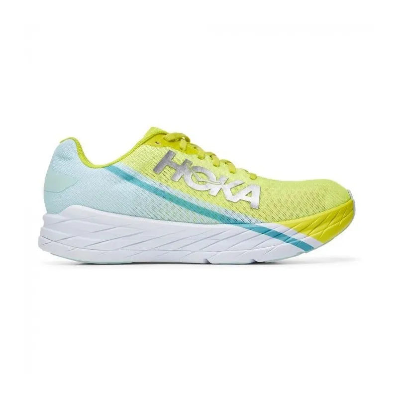 HOKA ROCKET X BLUE GLASS/EVENING PRIMROSE UNISEX