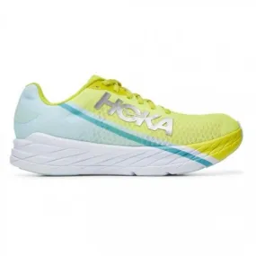 HOKA ROCKET X BLUE GLASS/EVENING PRIMROSE UNISEX