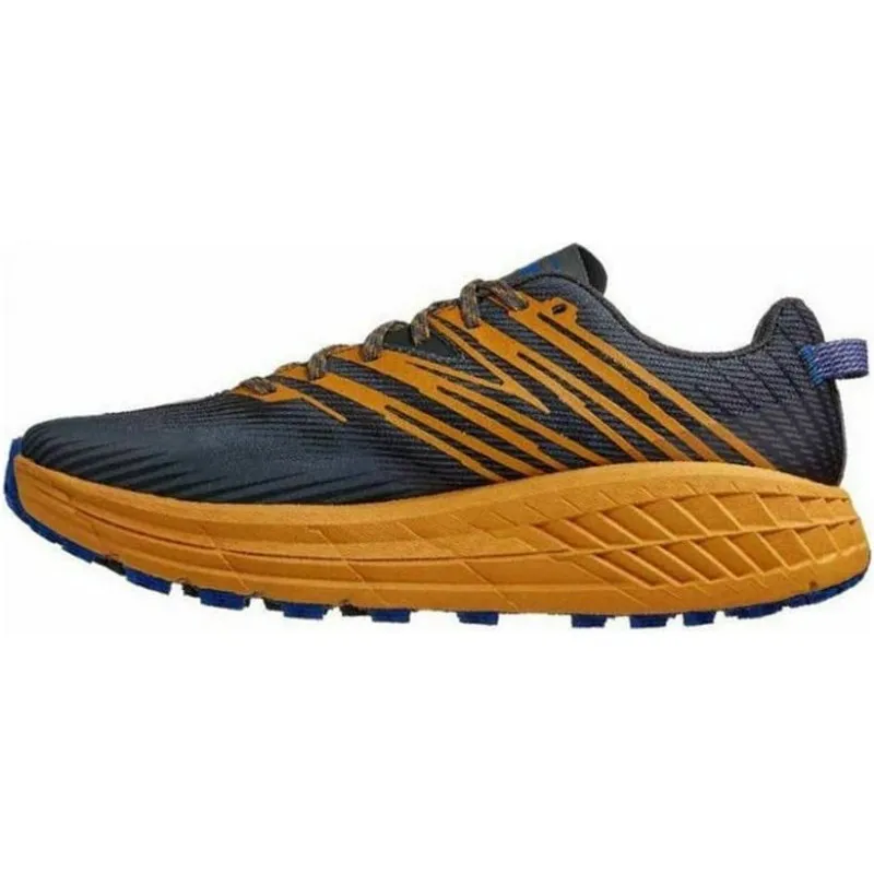 HOKA SPEEDGOAT 4 CASTLEROCK/GOLDEN YELLOW FOR MEN'S