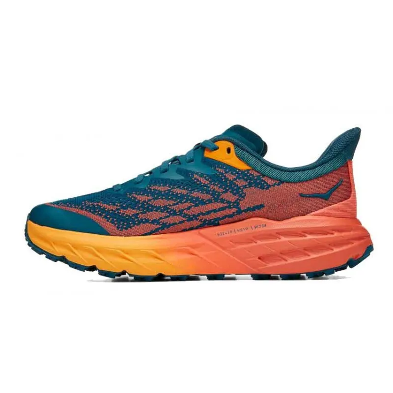 HOKA SPEEDGOAT 5 BLUE CORAL/CAMELLIA FOR WOMEN'S