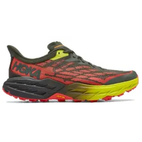 HOKA SPEEDGOAT 5 WIDE THYME/FIESTA FOR MEN'S