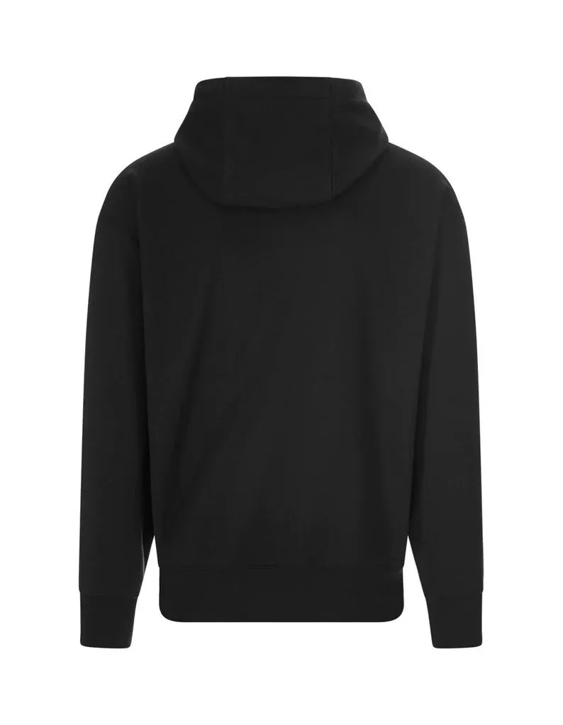 Hugo Boss  |Long Sleeves Plain Cotton Logo Hoodies