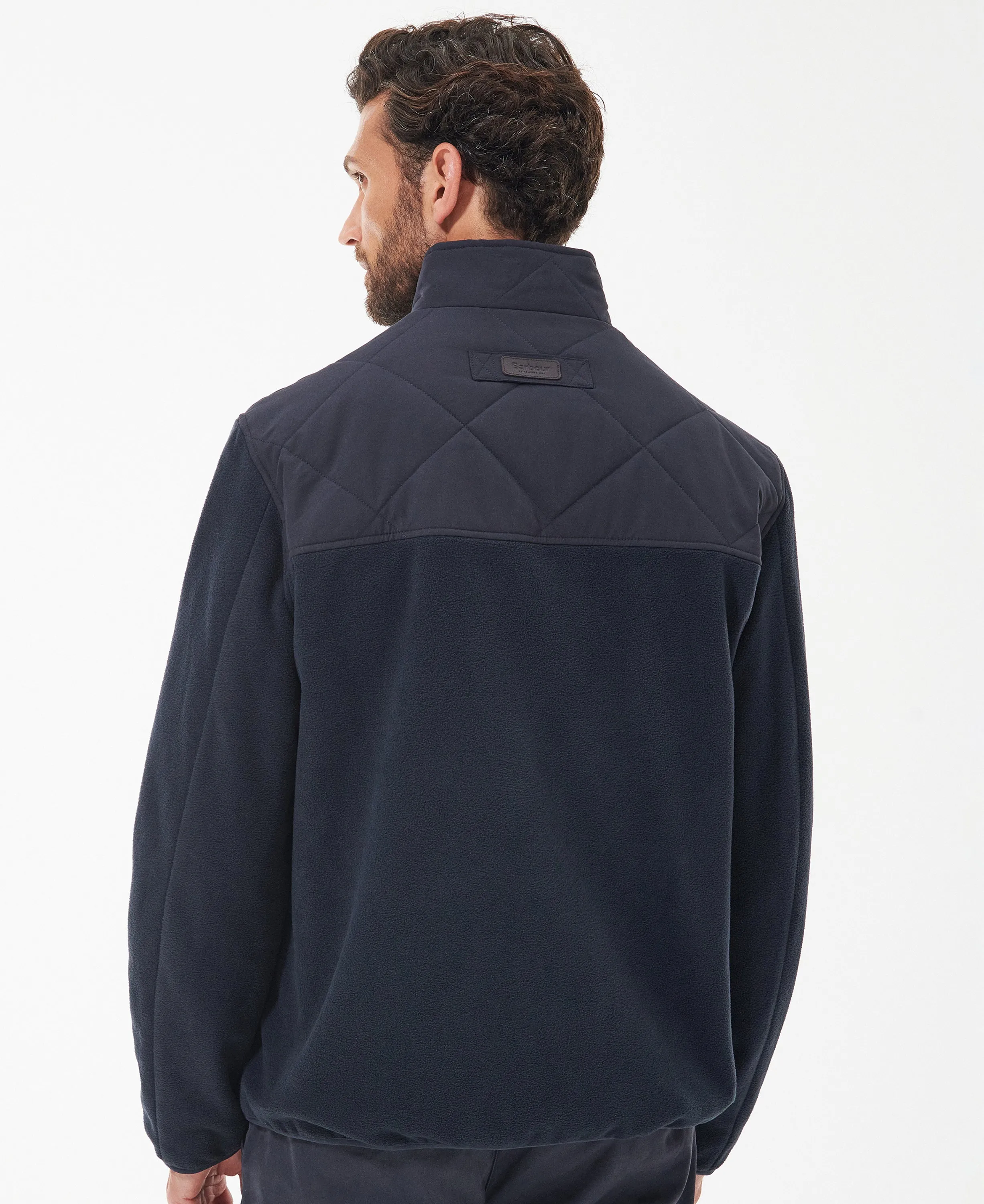 Hybrid Fleece Jacket Navy