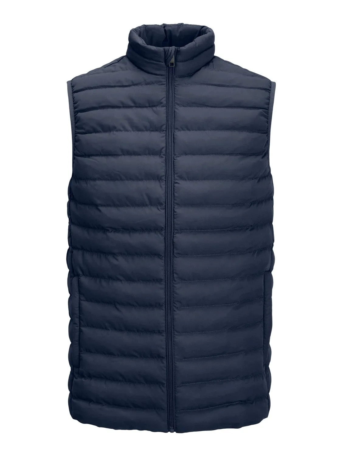 Jack & Jones Mens 'JJERECYCLE' Puffer Gilet/ Bodywarmer