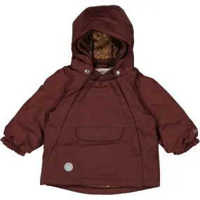 Jacket Sascha Tech - maroon