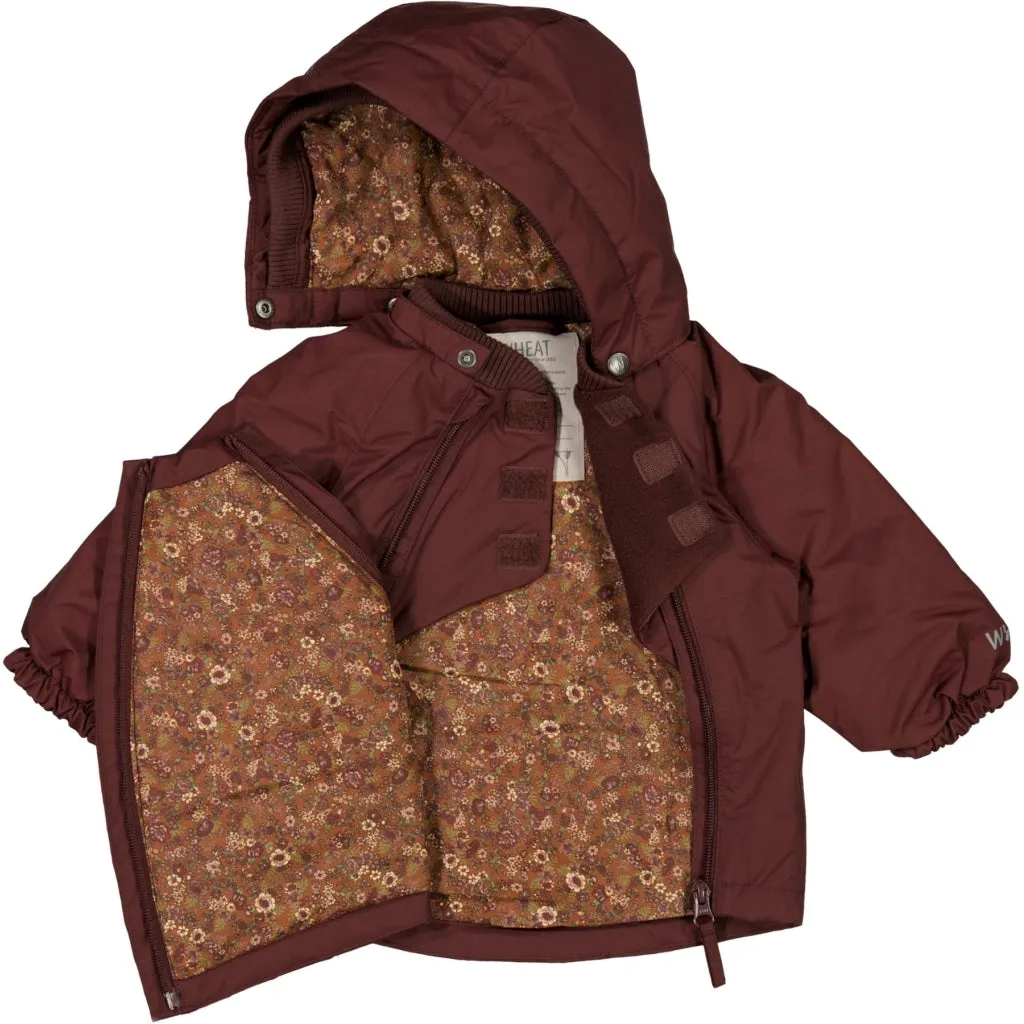 Jacket Sascha Tech - maroon