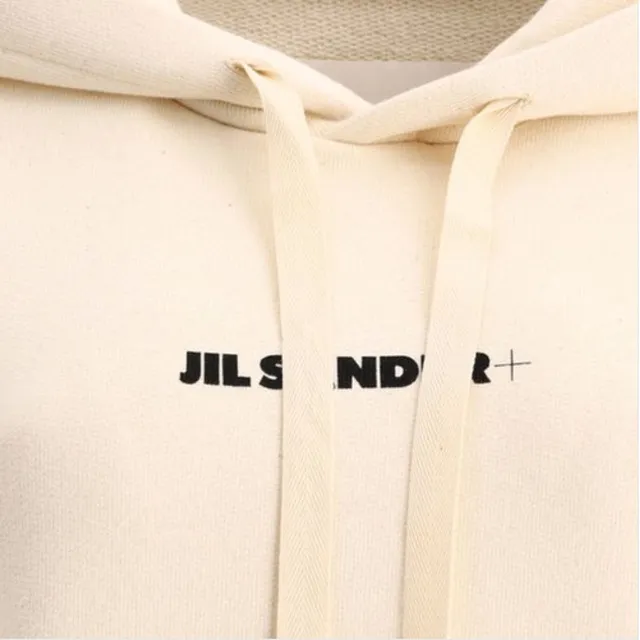 Jil Sander  |Long Sleeves Cotton Logo Hoodies & Sweatshirts