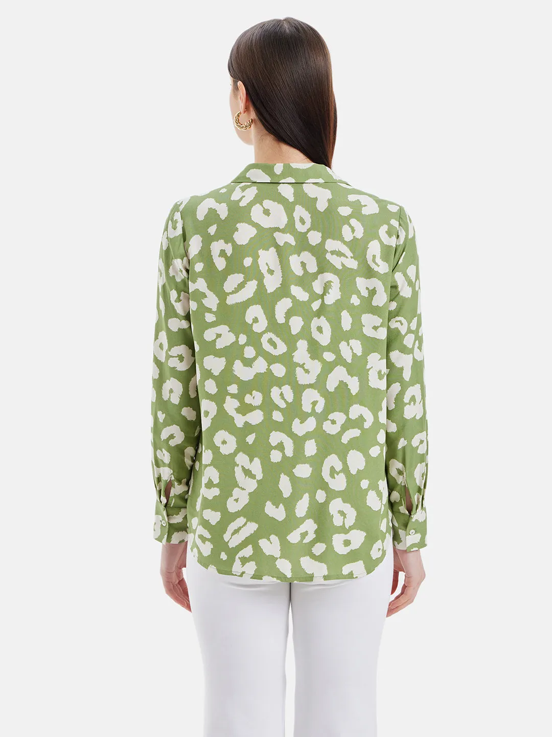 Joanna Printed Full Sleeves Shirt