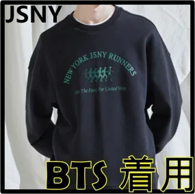 jsny  |Unisex Street Style Logo Hoodies & Sweatshirts