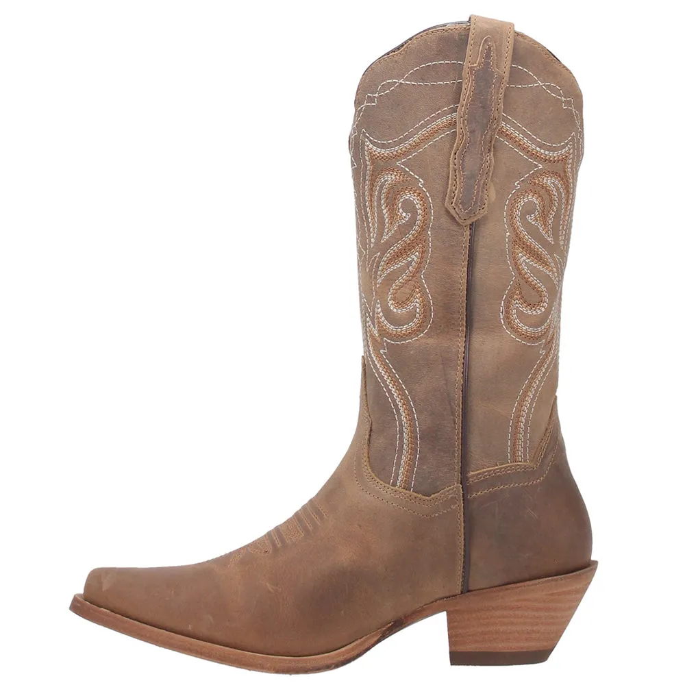 Karmel Snip Toe Cowboy Boots