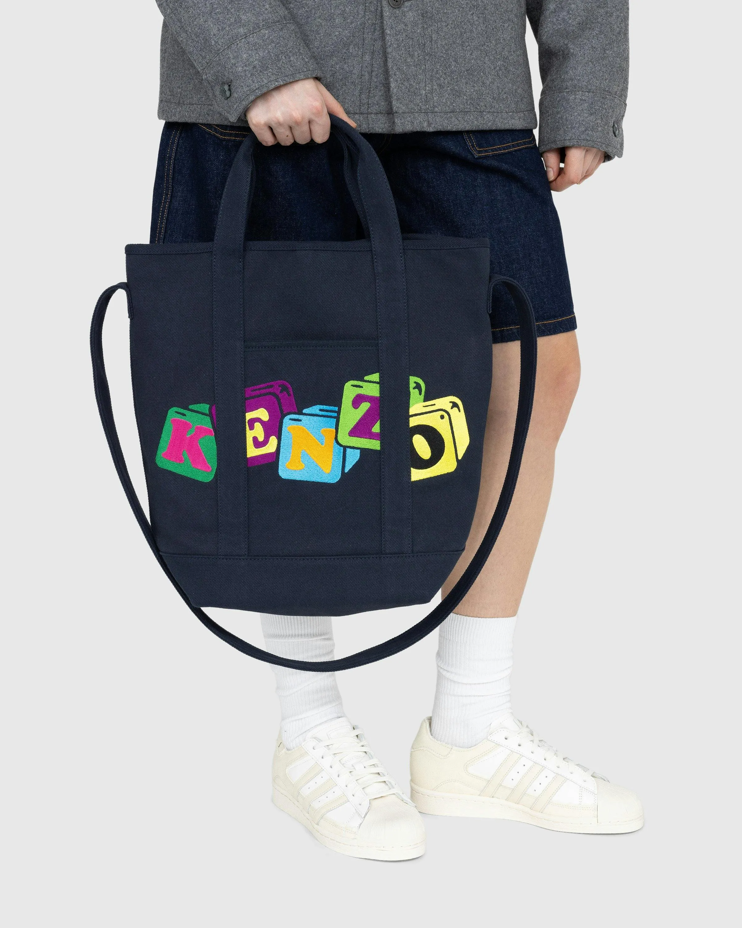 Kenzo – BOKE Boy Tote Bag Blue | Highsnobiety Shop