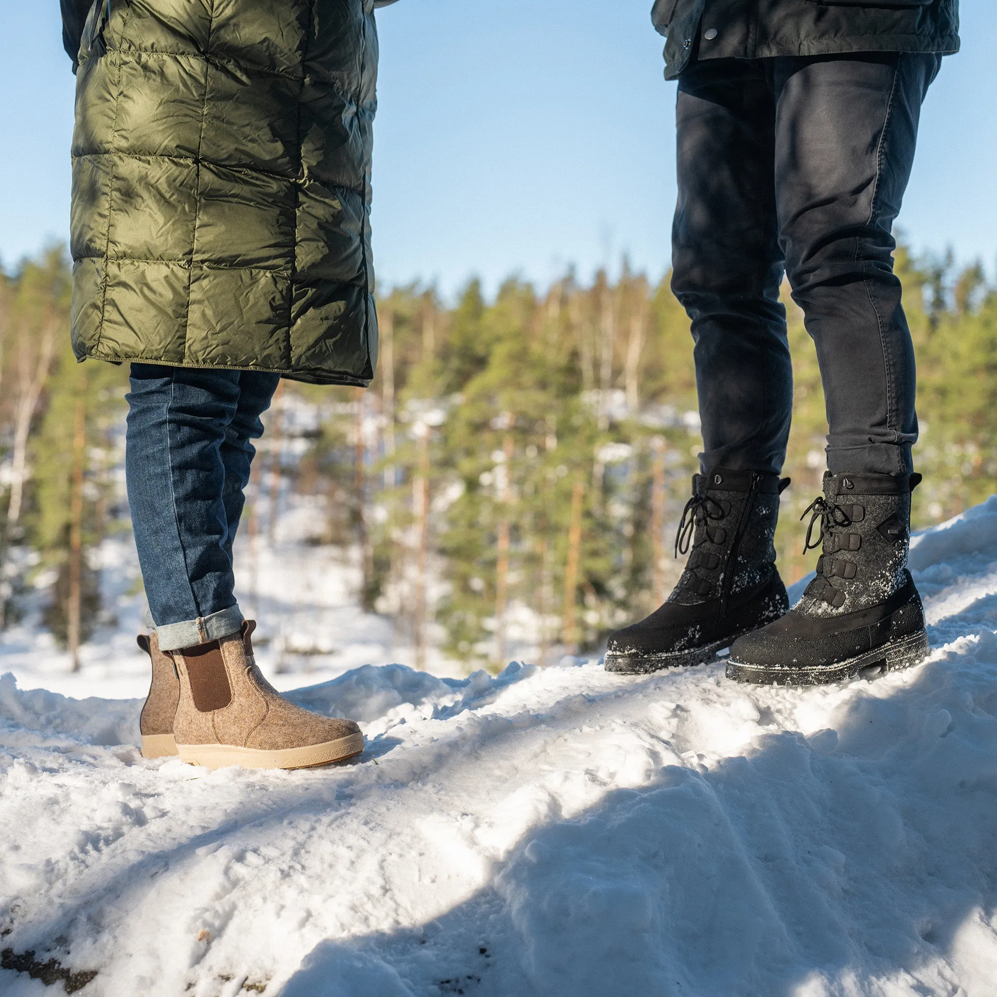 KEVO Women's GORE-TEX® Felt Chelsea boots