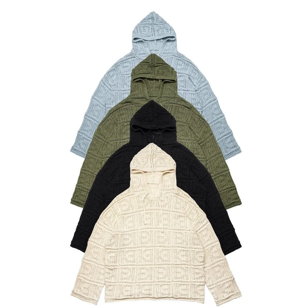 Knitted Hoodie