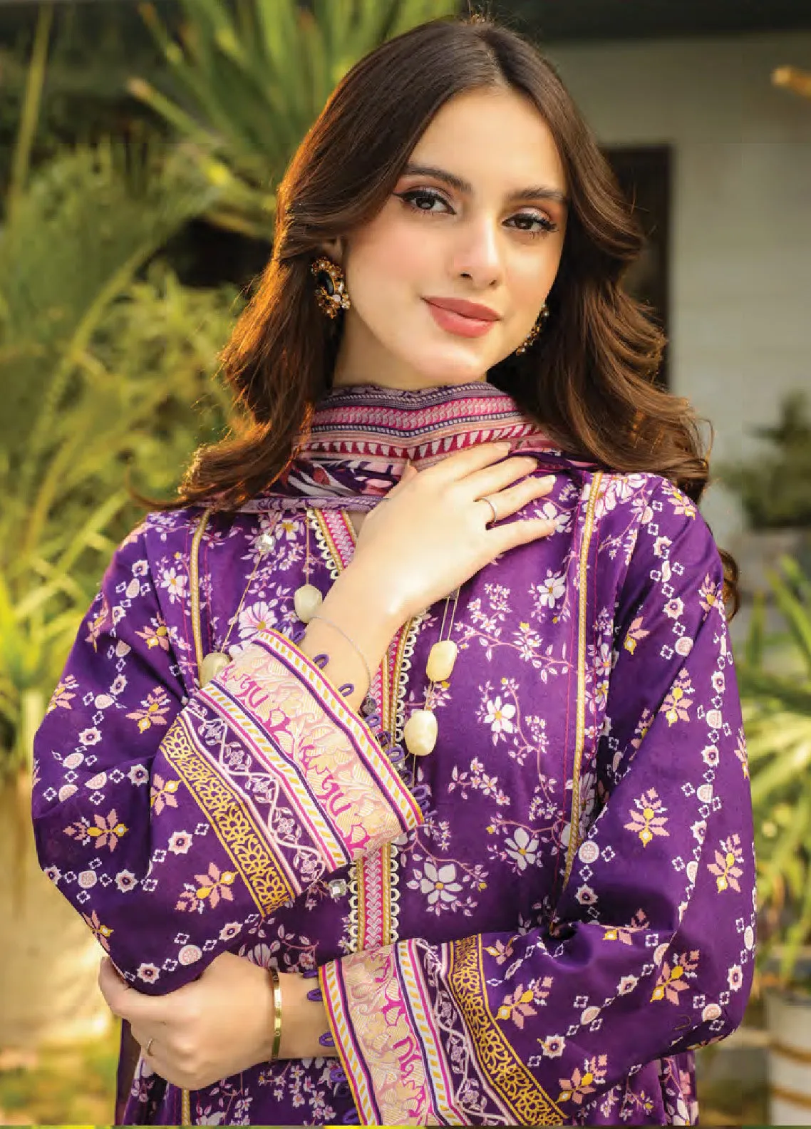 Komal Prints By Lakhany Printed Lawn Unstitched 3 Piece Suit - LSM24KP LG-IZ-0088-A