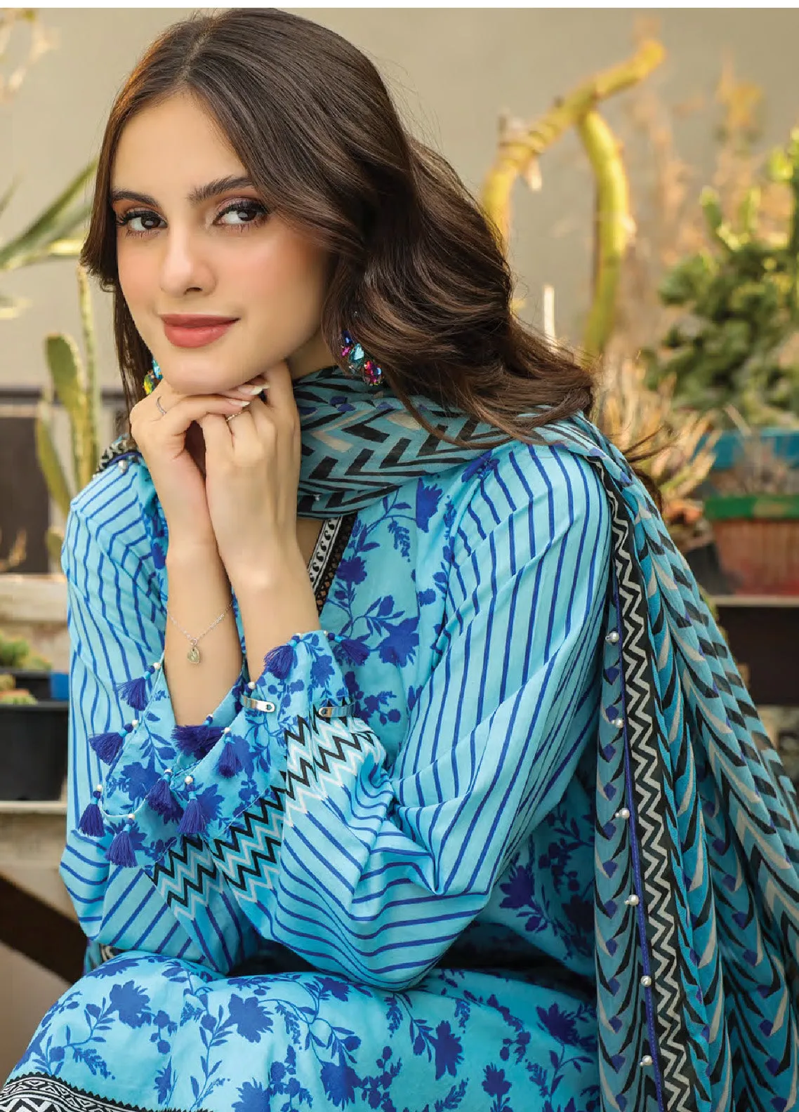 Komal Prints By Lakhany Printed Lawn Unstitched 3 Piece Suit - LSM24KP LG-SR-0147-B