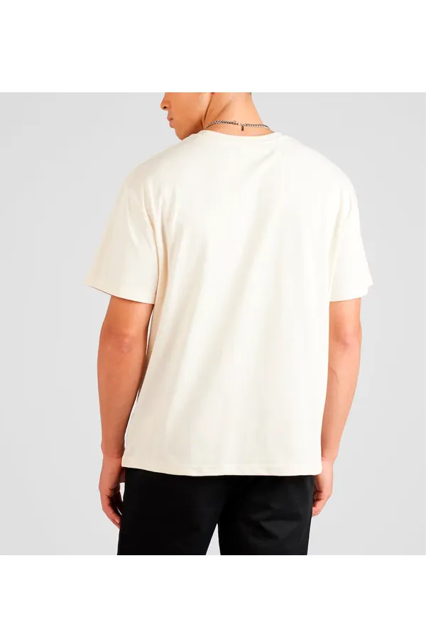 Les Deux Curved Crew Tee Ivory