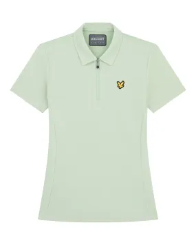 Lyle & Scott Womens Sue Polo Pale Teal - SS23