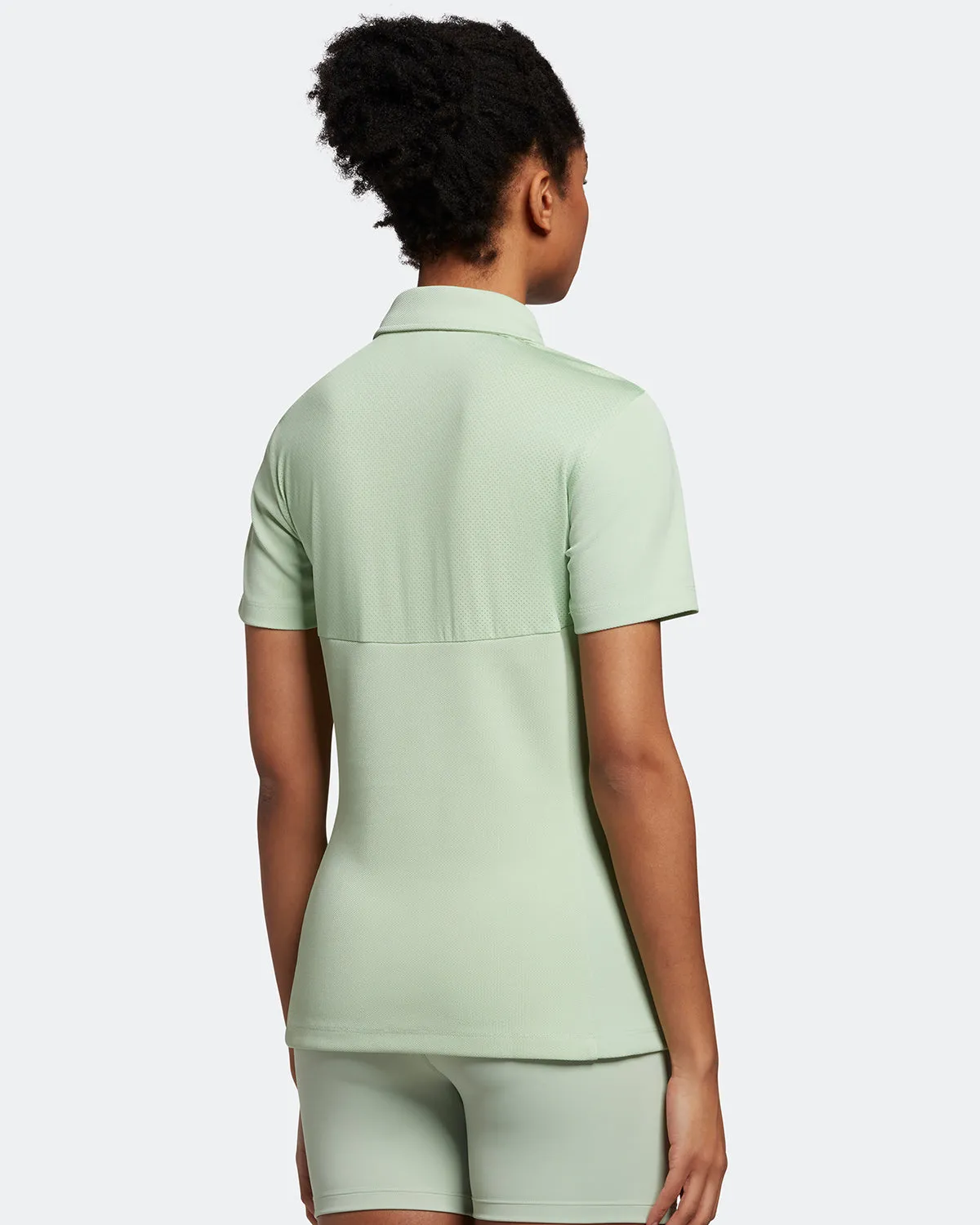 Lyle & Scott Womens Sue Polo Pale Teal - SS23