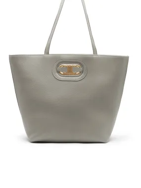 Maillon Triomphe Tote Bag in Grey