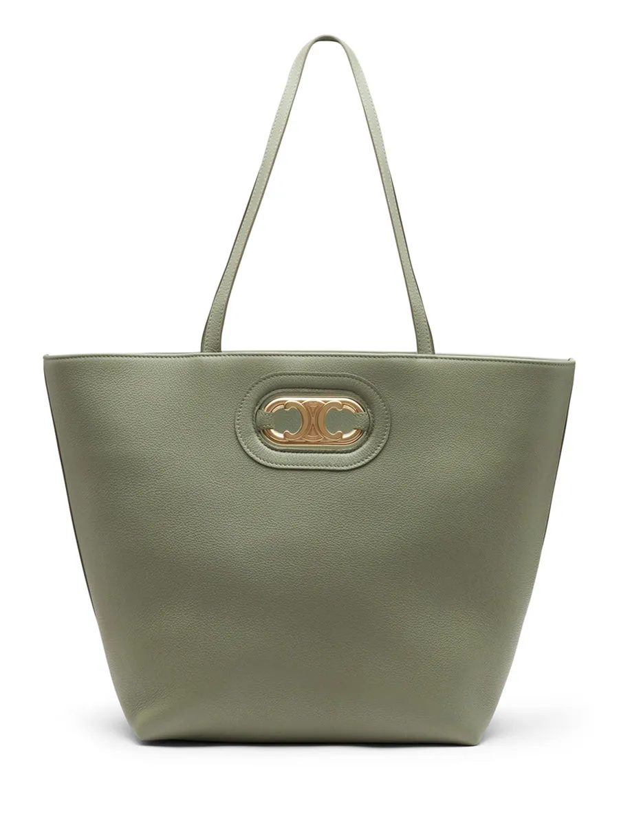 Maillon Triomphe Tote Bag in Khaki