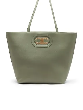 Maillon Triomphe Tote Bag in Khaki