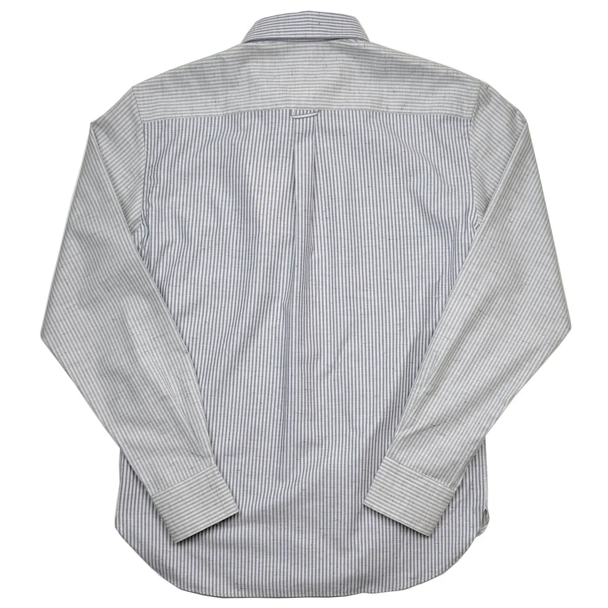 Maison Kitsuné - Irregular Stripes Dress Shirt - Grey Melange