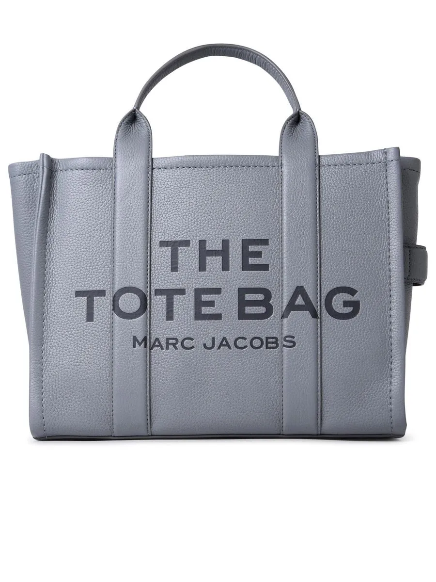 Marc Jacobs (The)    Marc Jacobs () Gray Lear Midi Tote Bag