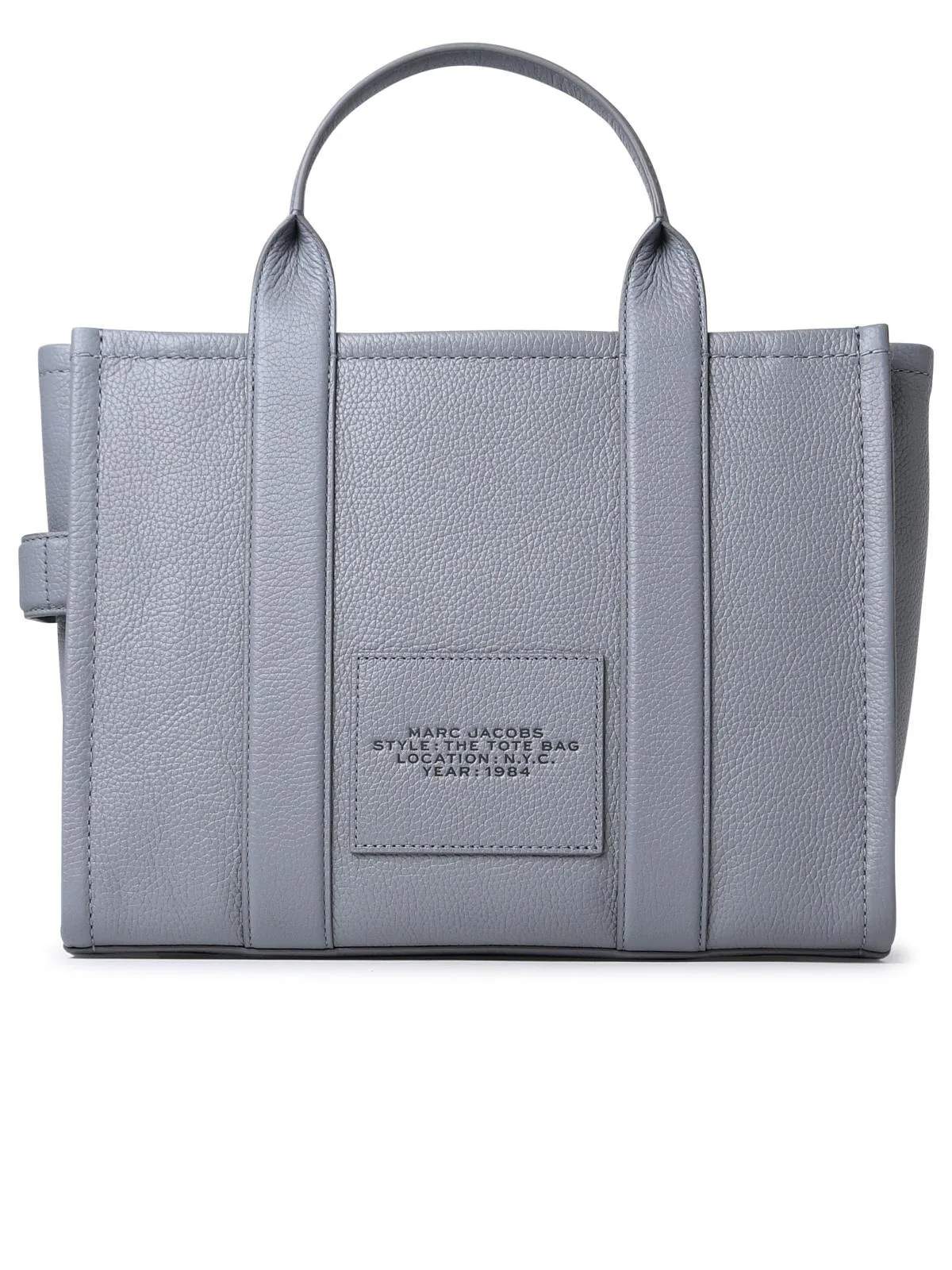 Marc Jacobs (The)    Marc Jacobs () Gray Lear Midi Tote Bag