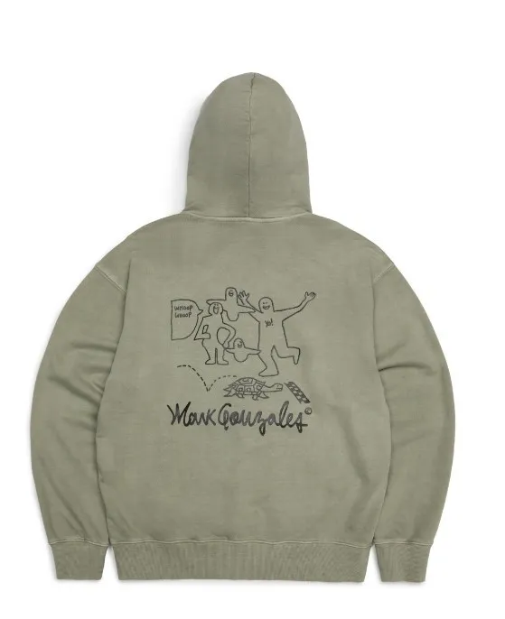 Mark Gonzales  |Unisex Street Style Logo Hoodies