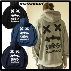 MASSNOUN  |Unisex Street Style Hoodies