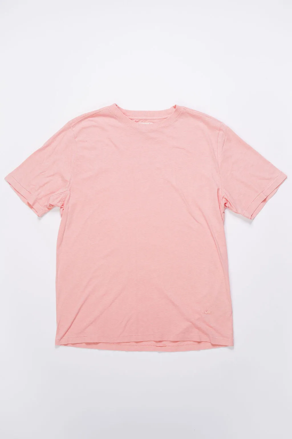 Merz b. Schwanen HPT01 Relaxed Fit T-shirt 5.4OZ Cotton-Hemp - Peach