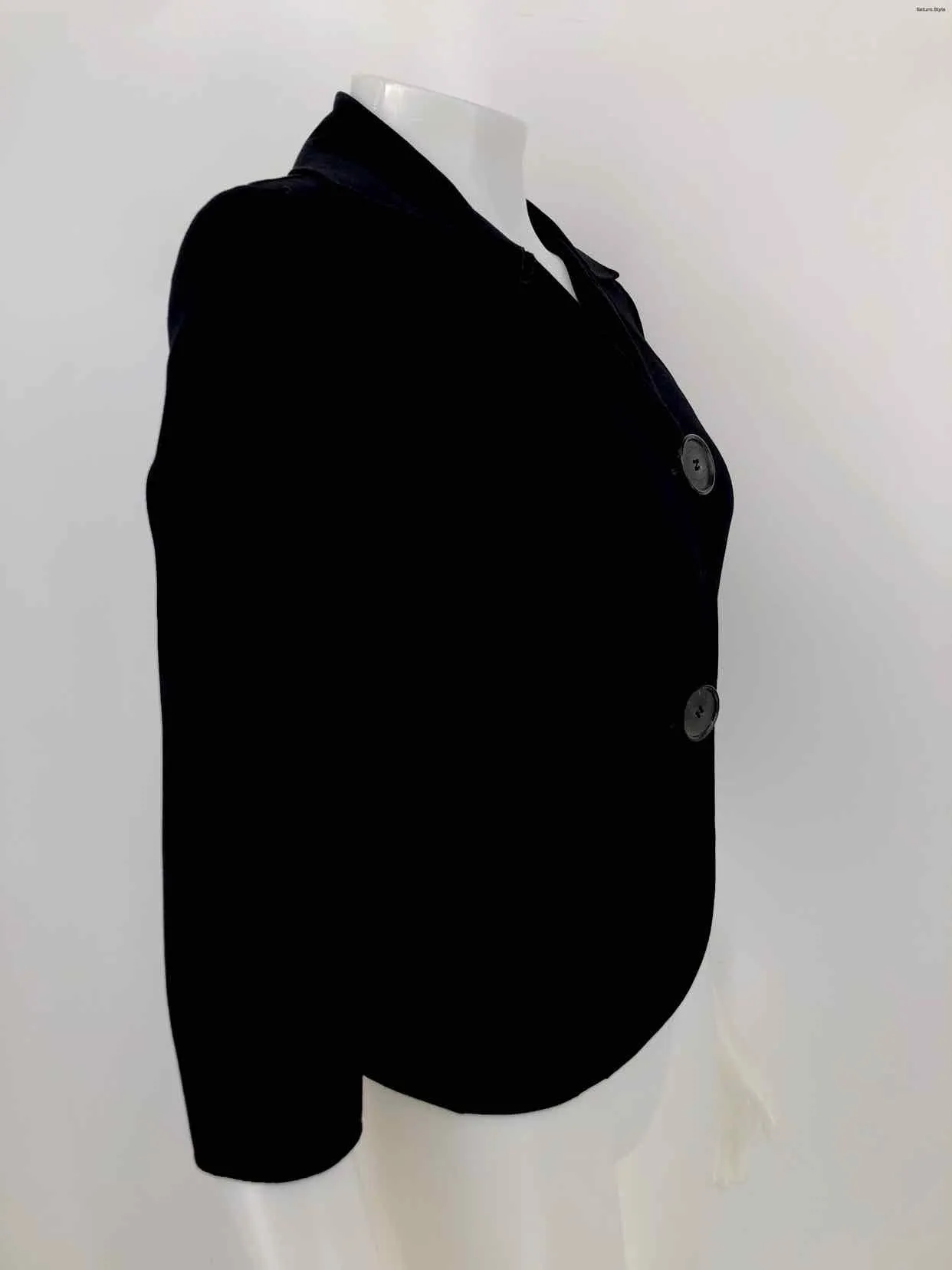 MICHAEL KORS Black Wool Blend Italian Made Blazer Women Size 2  (XS) Jacket