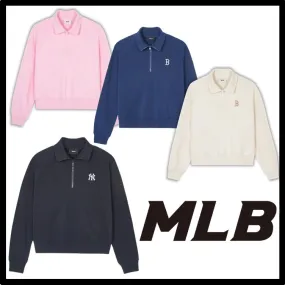 MLB Korea  |Street Style Logo Hoodies & Sweatshirts