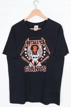 MLB San Francisco Giants Metallica 'Vulturus' Logo T-Shirt (L)