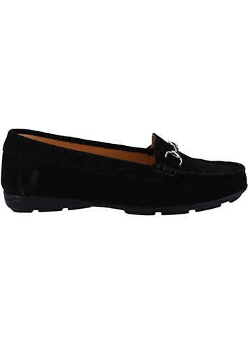 Molly Snaffle Black Loafer Shoes by Hush Puppies | Look Again