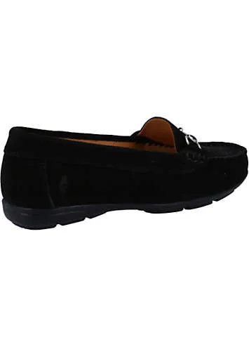 Molly Snaffle Black Loafer Shoes by Hush Puppies | Look Again