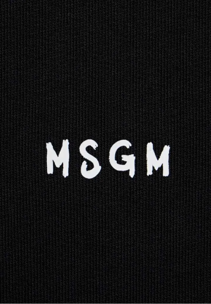 MSGM  |Unisex Street Style Cotton Logo Hoodies & Sweatshirts