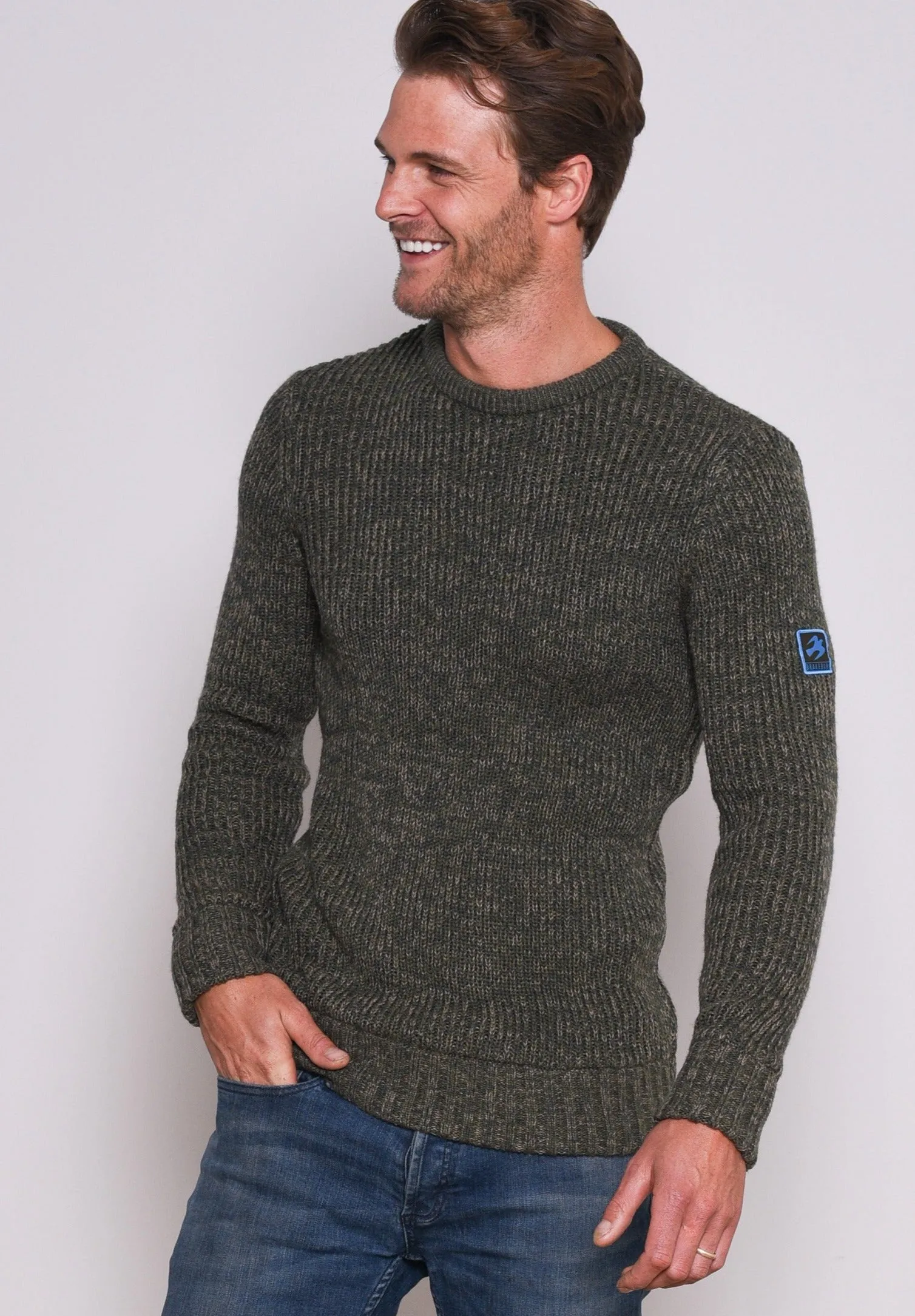 Multi Yarn Crew Jumper