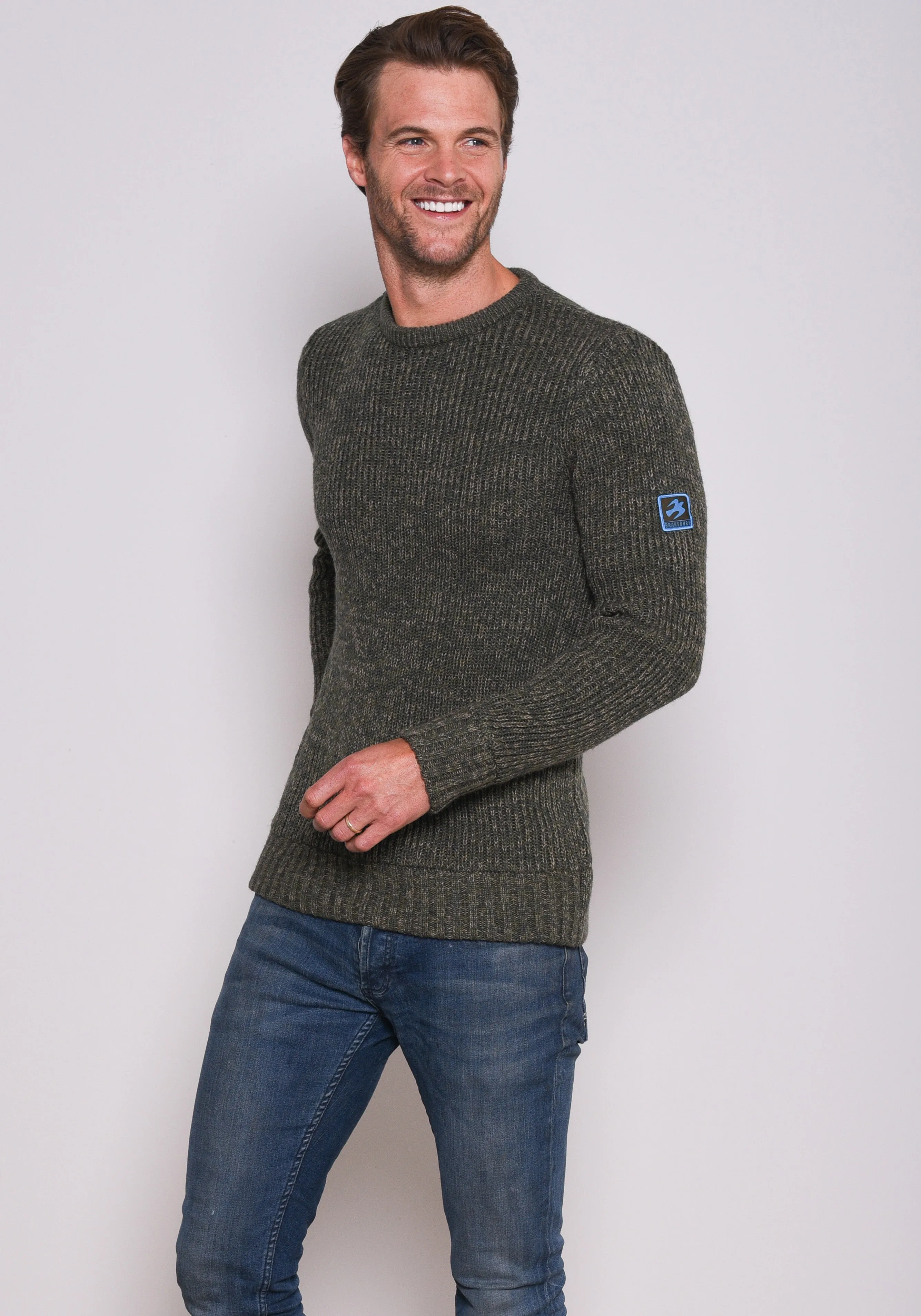 Multi Yarn Crew Jumper