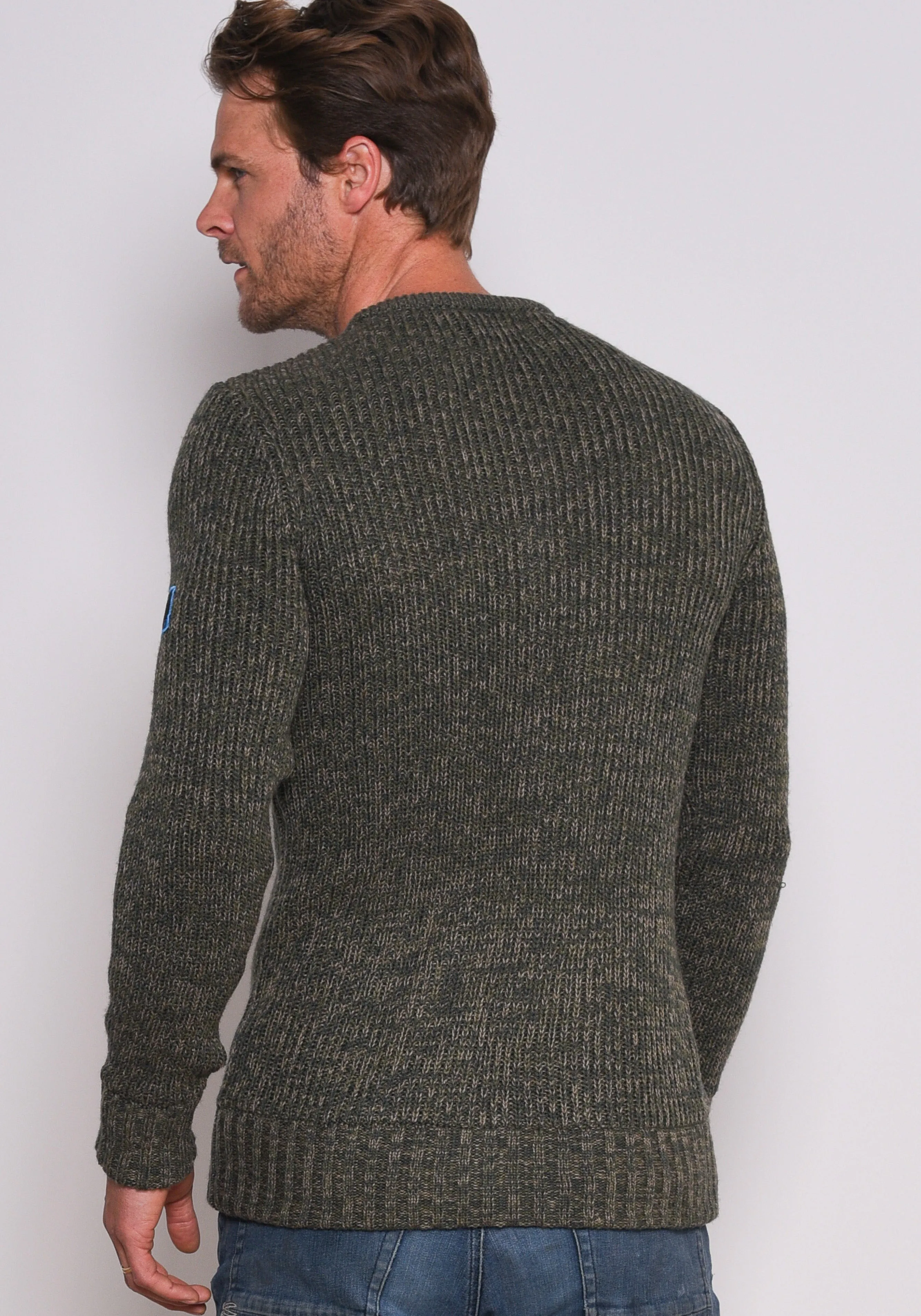 Multi Yarn Crew Jumper