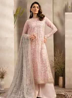 Naqsh By Zarif Embroidered Net Unstitched 3 Piece Suit - 7 LYRAH