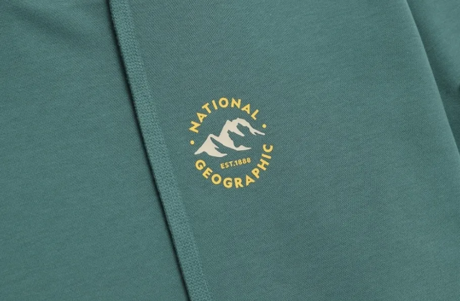 NATIONAL GEOGRAPHIC  |Unisex Street Style Logo Hoodies