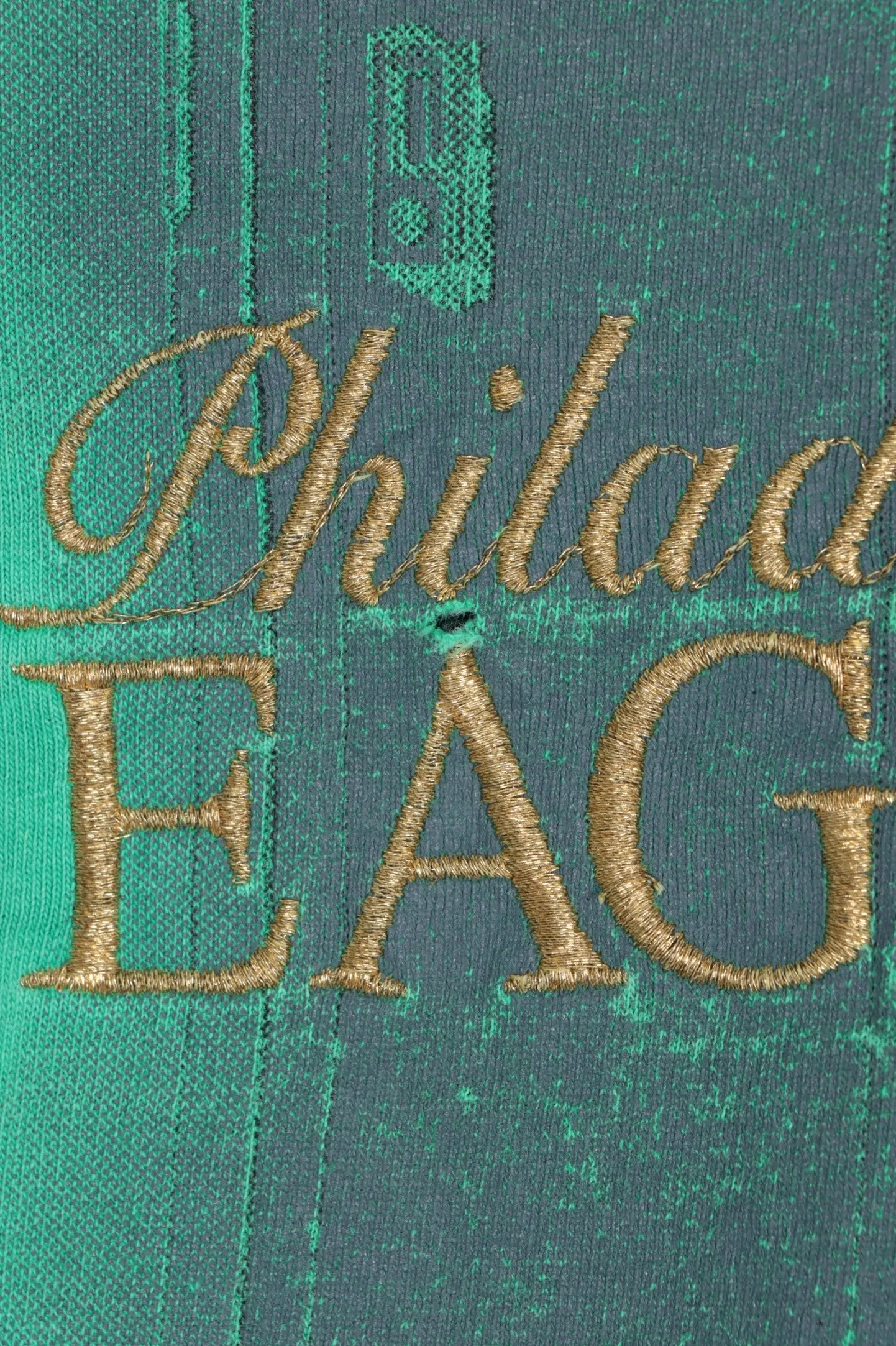 NFL 1994 Philadelphia Eagles NUTMEG Single Stitch T-Shirt USA Made (L)