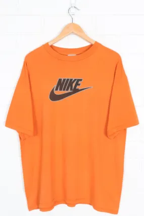 NIKE Orange & Black T-Shirt (XL)