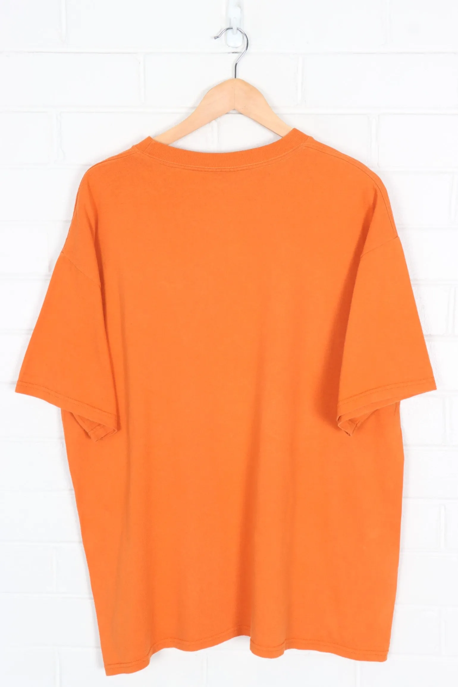 NIKE Orange & Black T-Shirt (XL)