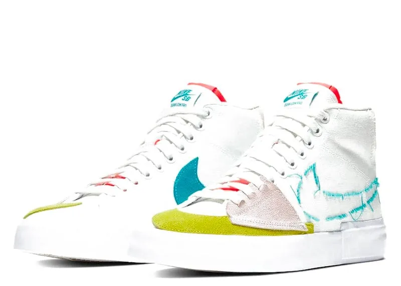 Nike SB Blazer Mid Edge Hack Pack Aqua