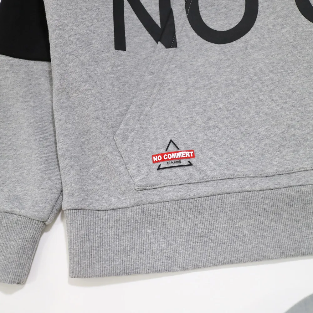 NO COMMENT PARIS  |Unisex Street Style Hoodies