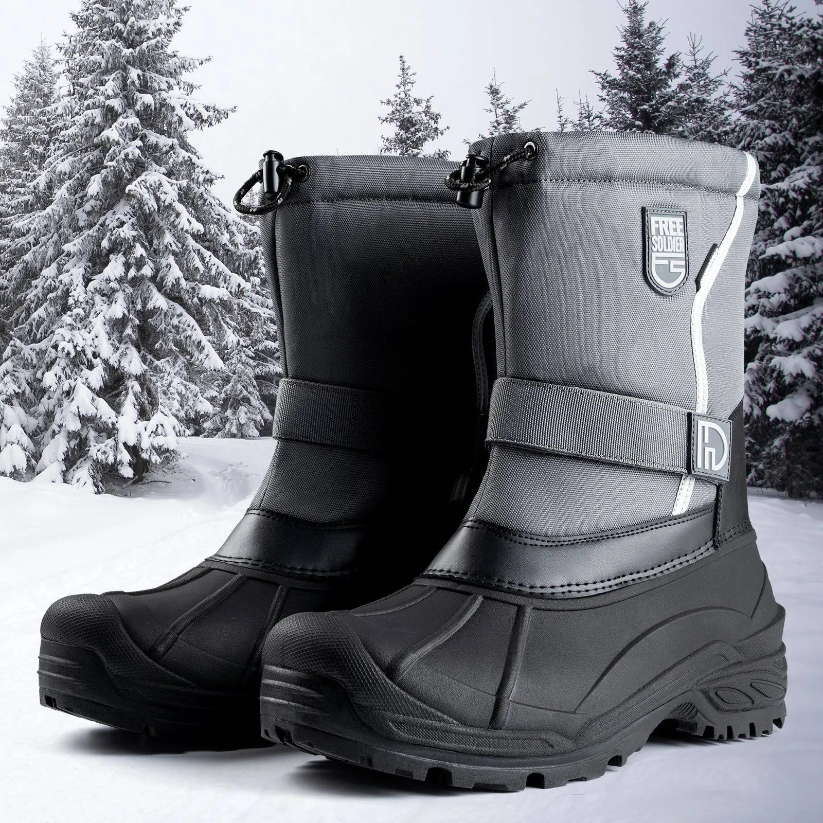 Orca Waterproof Snow Boots w/ Removable Lining